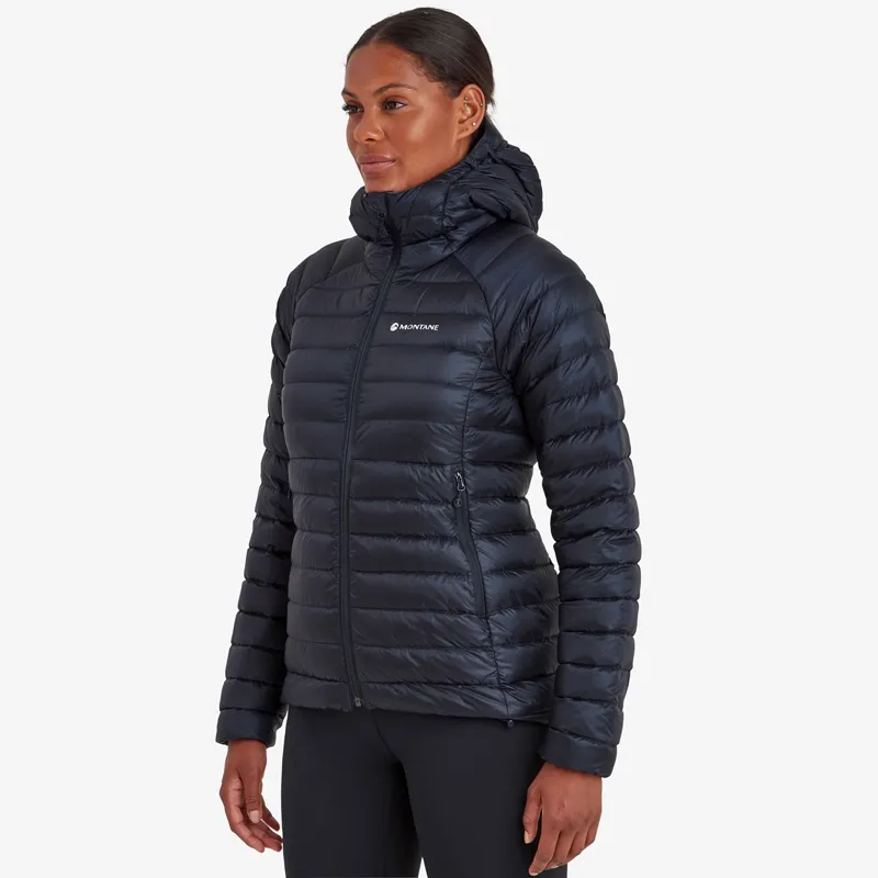 Montane Women's Anti-Freeze Hooded Down Jacket - Eclipse Blue-3
